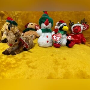 TY jingle beanie babies